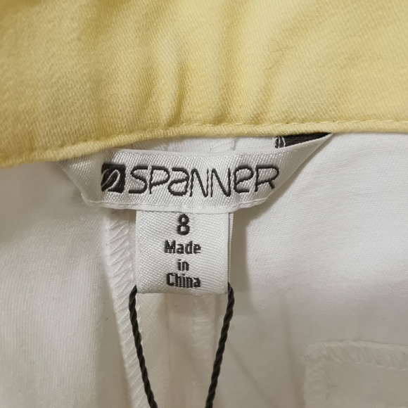 Spanner - NWT, Cream, Flared Pants, Size 8 - Picture 4 of 6